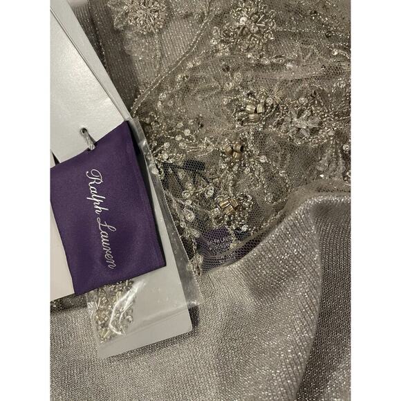 Ralph Lauren Collection Purple Label Cashmere Beaded Embellished Dress NWT $4K - Picture 6 of 7